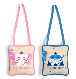 Tooth Fairy Embroidered Pillow Door Hanger