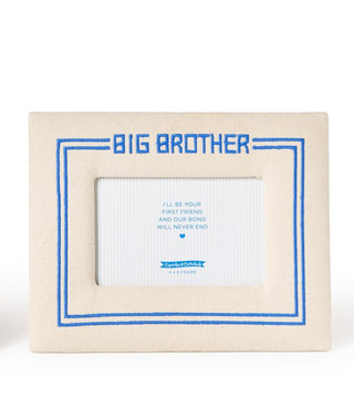 Big Brother 4" x 6" Embroidered Photo Frame