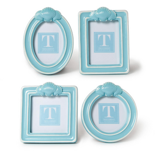 Blue Shell Photo Frame