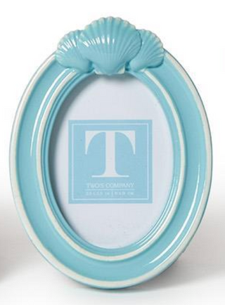 Blue Shell Photo Frame