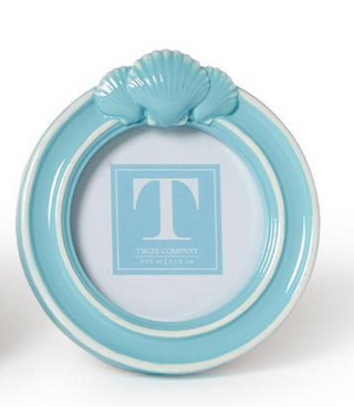 Blue Shell Photo Frame