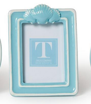 Blue Shell Photo Frame