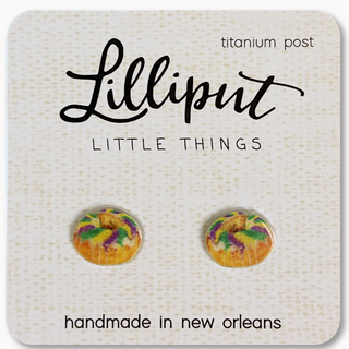 King Cake Earrings