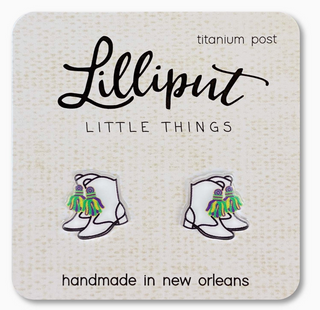 Majorette Marching Boot Earrings