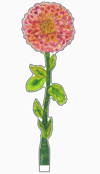 Spotted Dahlia Large Acrylic Flower