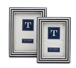 Nautical Stripe Photo Frame