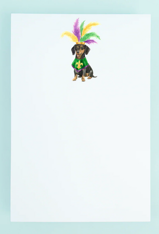 Dachsund Mardi Gras