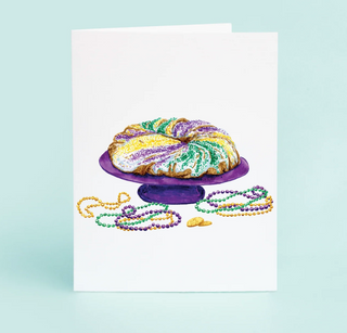 King Cake Cards