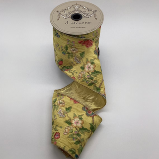 4" Satin Floral