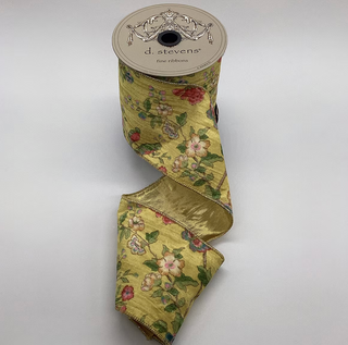 4" Satin Floral
