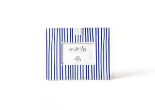 Indigo Skinny Stripe Mini Rectangle