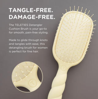 Detangler Hair Brush For Fine Hair - Tan