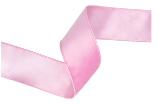 2 1/2" Pink Reversible Classic Velvet Wired Ribbon
