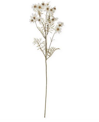 30 Inch White Cosmo Stem