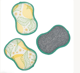 Reusable Sponges - Rebecca Jane Woolbright Lemon Sparkle
