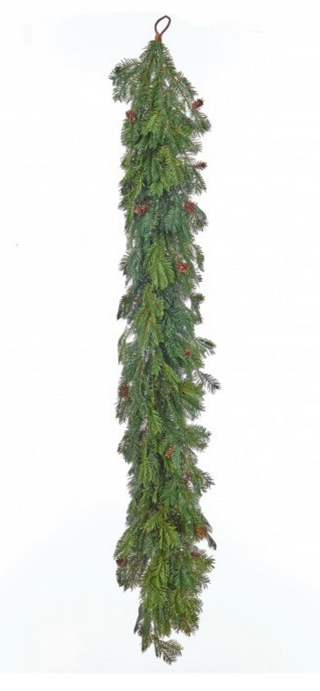 60" UV Hemlock Garland
