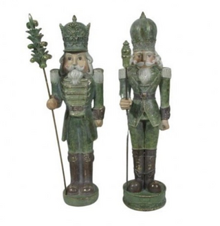 17.5" Resin Antique Nutcracker