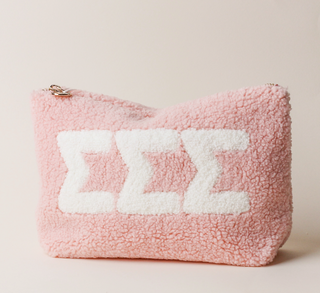 Sorority Greek Letter Teddy Pouch