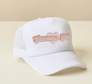 Sorority White Trucker Hat