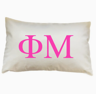 Sorority Faux Leather Pillows