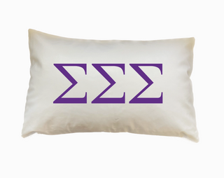 Sorority Faux Leather Pillows
