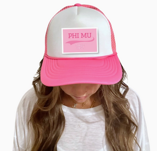 Sorority Trucker Hat with Patch
