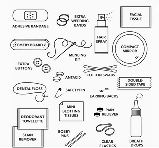 Velvet Minimergency Kit For Brides