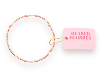 Hot Pink Dainty Poppi Bracelet