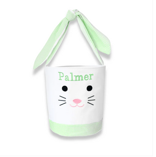 Easter Bunny Basket, Green