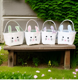 Bitty Bunny Basket, Blue
