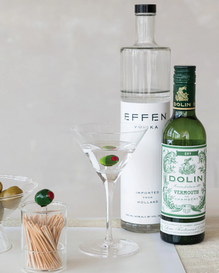 6 oz. Stemmed Martini Glass with Hand-Blown Olive Inside