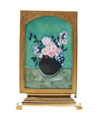 Pewter & Glass Photo Frames with Art
