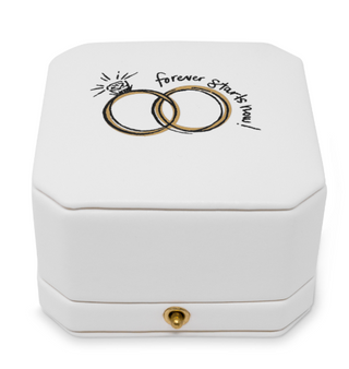 Heirloom Ring Box, Bridal Toile