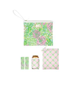 Beach Day Pouch, Lime Feeling Good