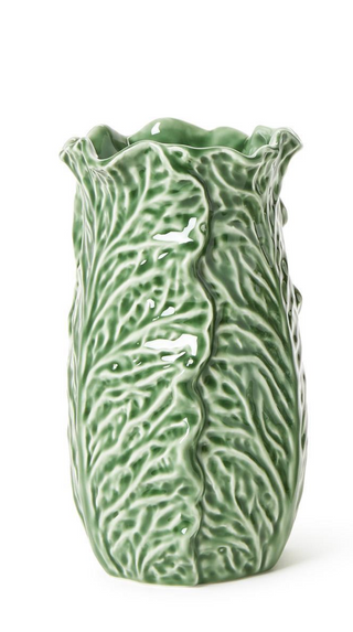 Cruciferous Leaf Textured Vases