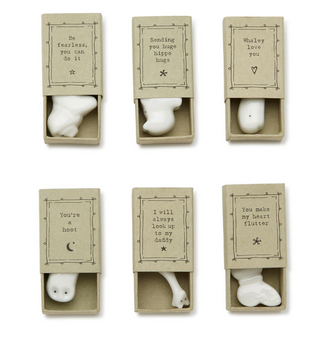 Matchbox Animal in GIft Box Saying Unit