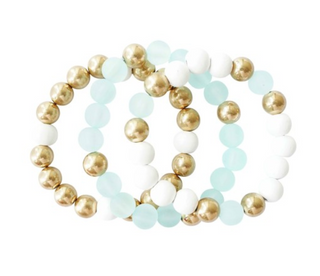 Seafoam Bracelet Stack