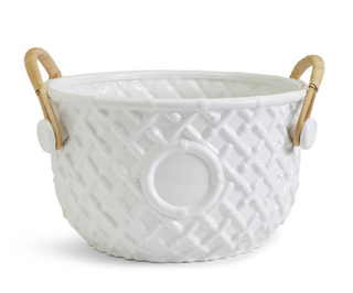 Hampton Faux Bamboo Fretwork Party Bucket