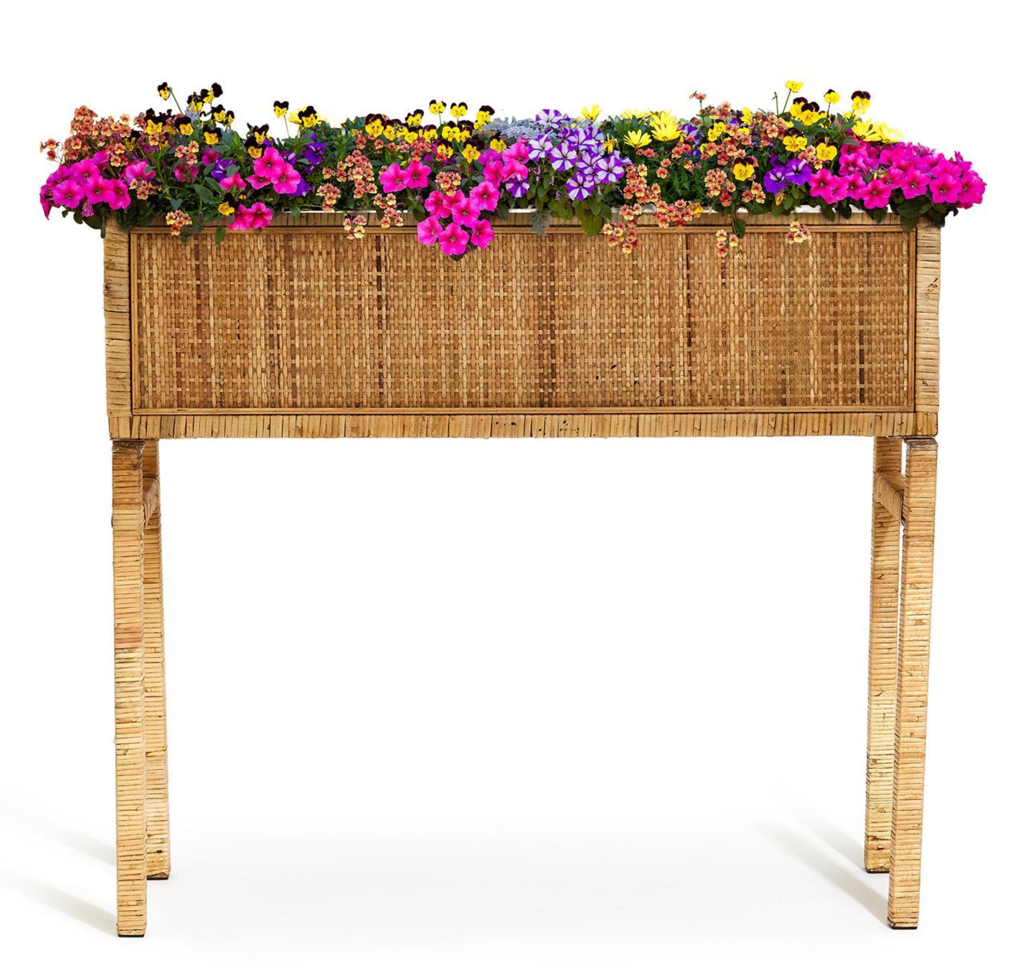 Rattan Table Planter