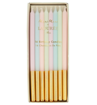 Laduree Paris Gold Dipped Candles