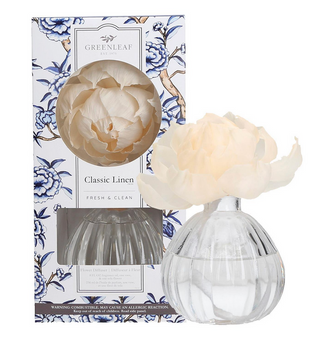Classic Linen Flower Diffuser