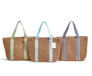 Woven Thermal Lunch Tote