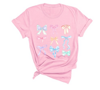 Darling Bow Light Pink T-Shirt