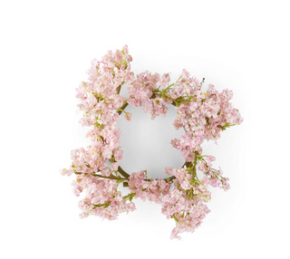 Pink Wild Blossom Candle Ring