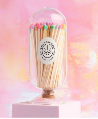 Cloche with Confetti Mix Matchsticks