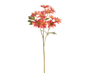 REAL TOUCH ORANGE CHRYSANTHEMUM SPRAY