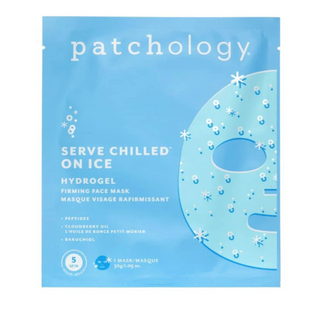Serve Chilled On Ice Hydrogel Firming Face Mask-Single