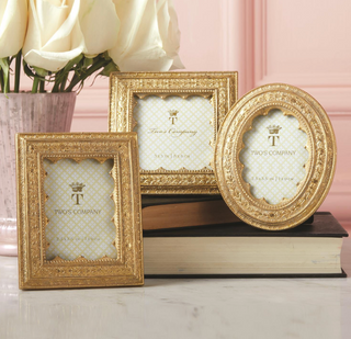 Vermeil Ornate Photo Frame