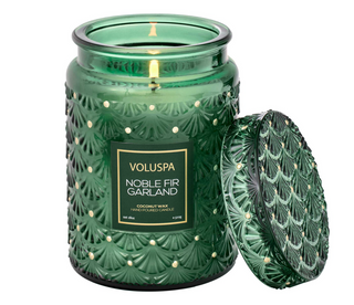 Voluspa Noble Fir Garland Candle
