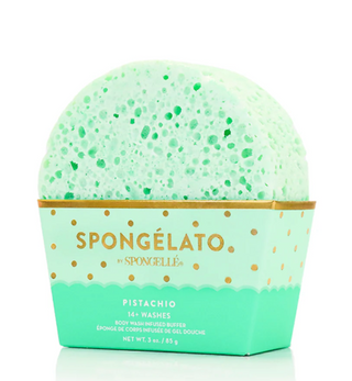 Spongelato Body Wash Infused Buffer Pistachio